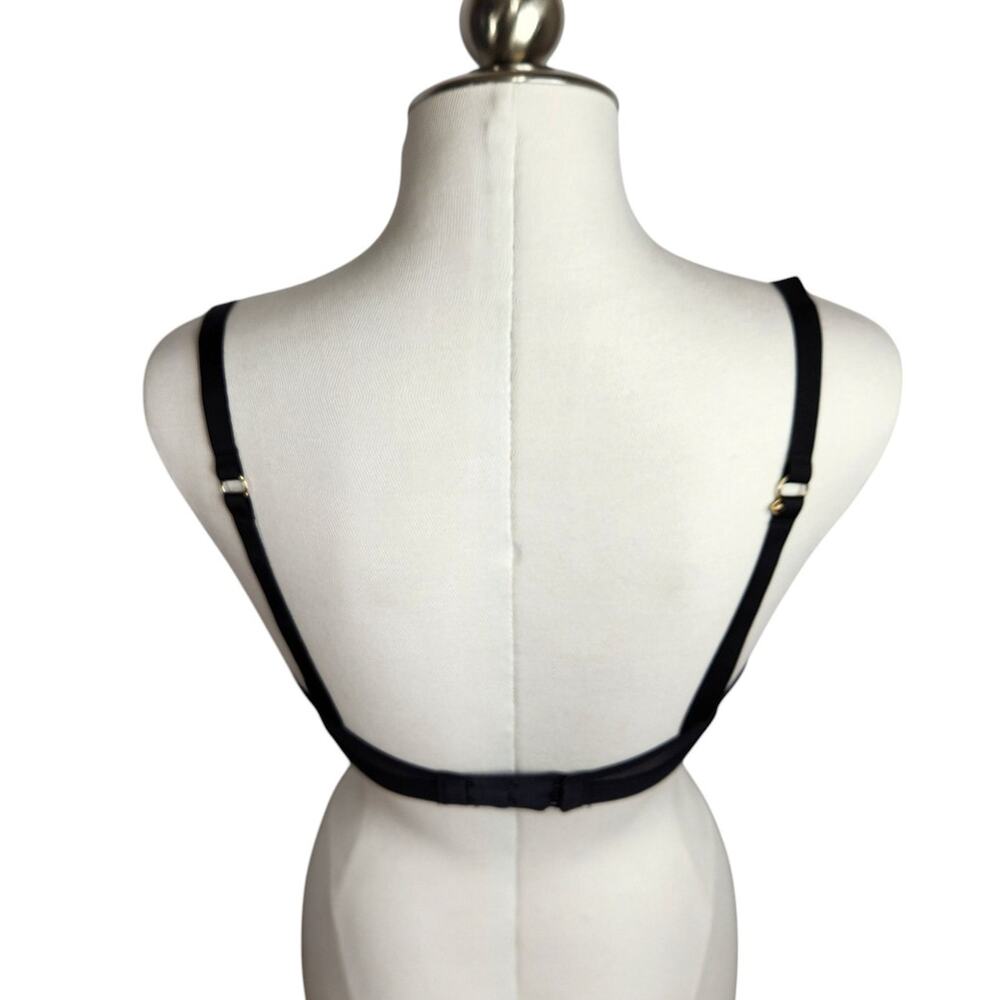 Lively Lace No Wire Push Up Convertible Strap Bra‎ Size 34DD Black - Picture 5 of 8